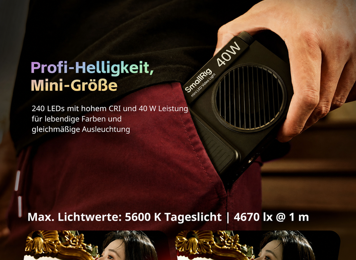 SmallRig RM 40C 5359 – deutsche Infografik, Teil 2 von 9