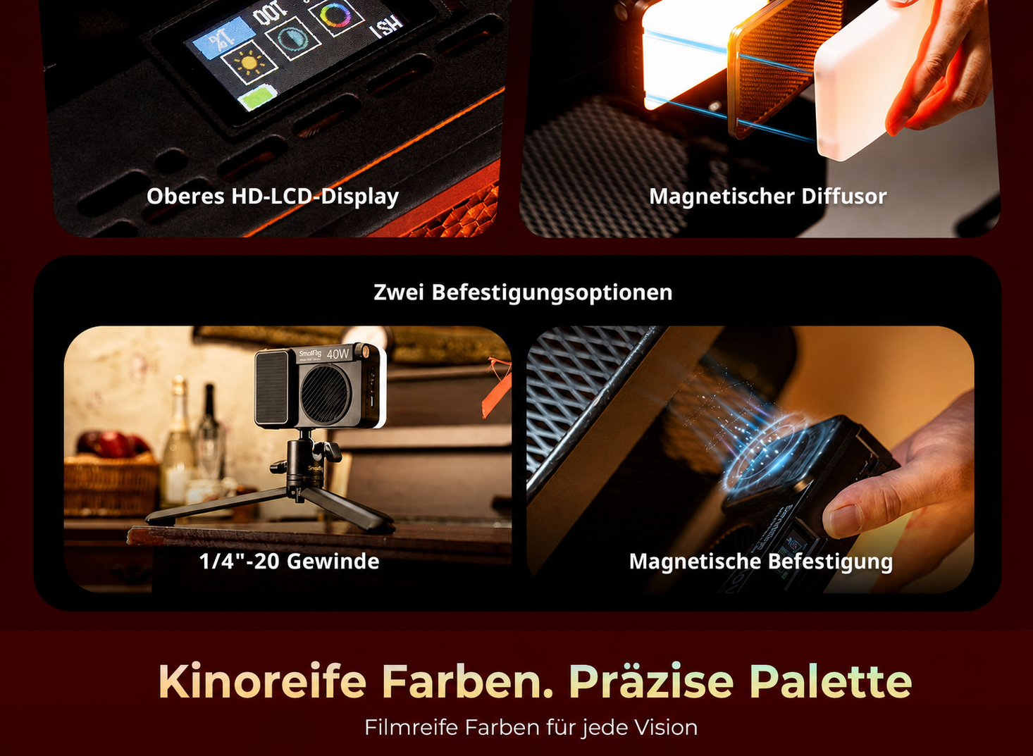 SmallRig RM 40C 5359 – deutsche Infografik, Teil 6 von 9