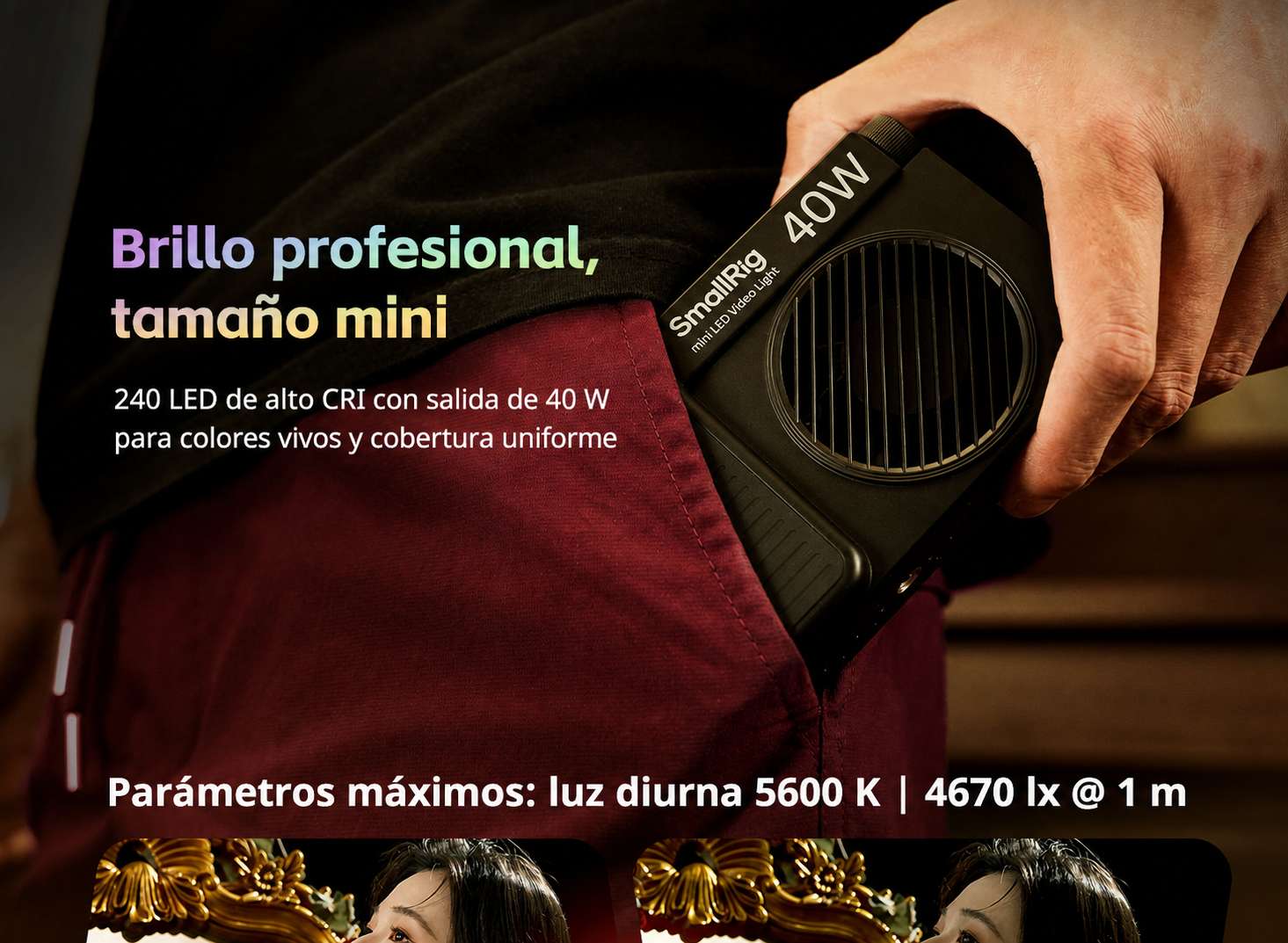SmallRig RM 40C 5359 – infografía española, parte 2 de 9