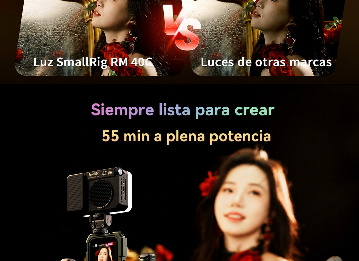 SmallRig RM 40C 5359 – infografía española, parte 3 de 9