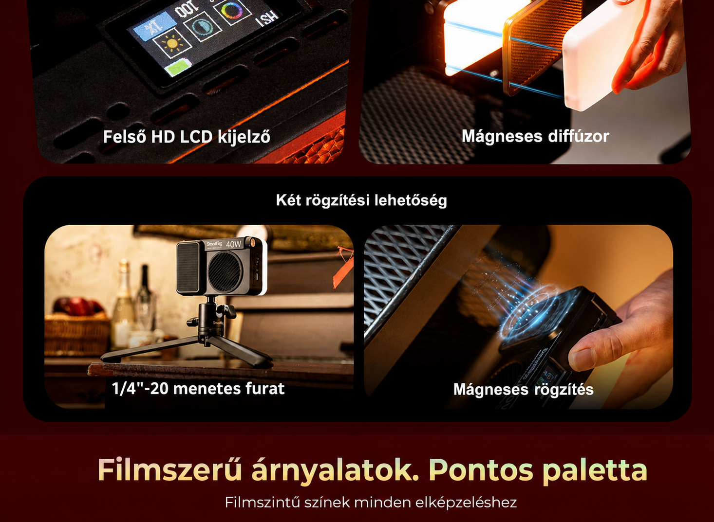 SmallRig RM 40C 5359 – magyar infografika, 6/9
