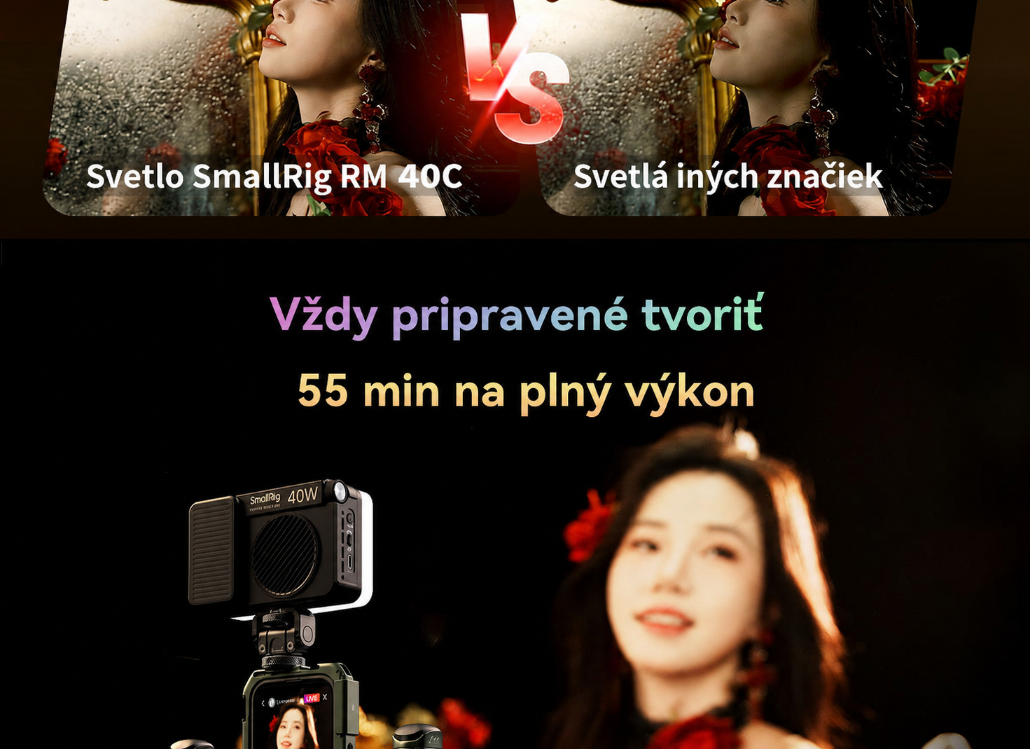 SmallRig RM 40C 5359 – slovenská infografika, časť 3 z 9
