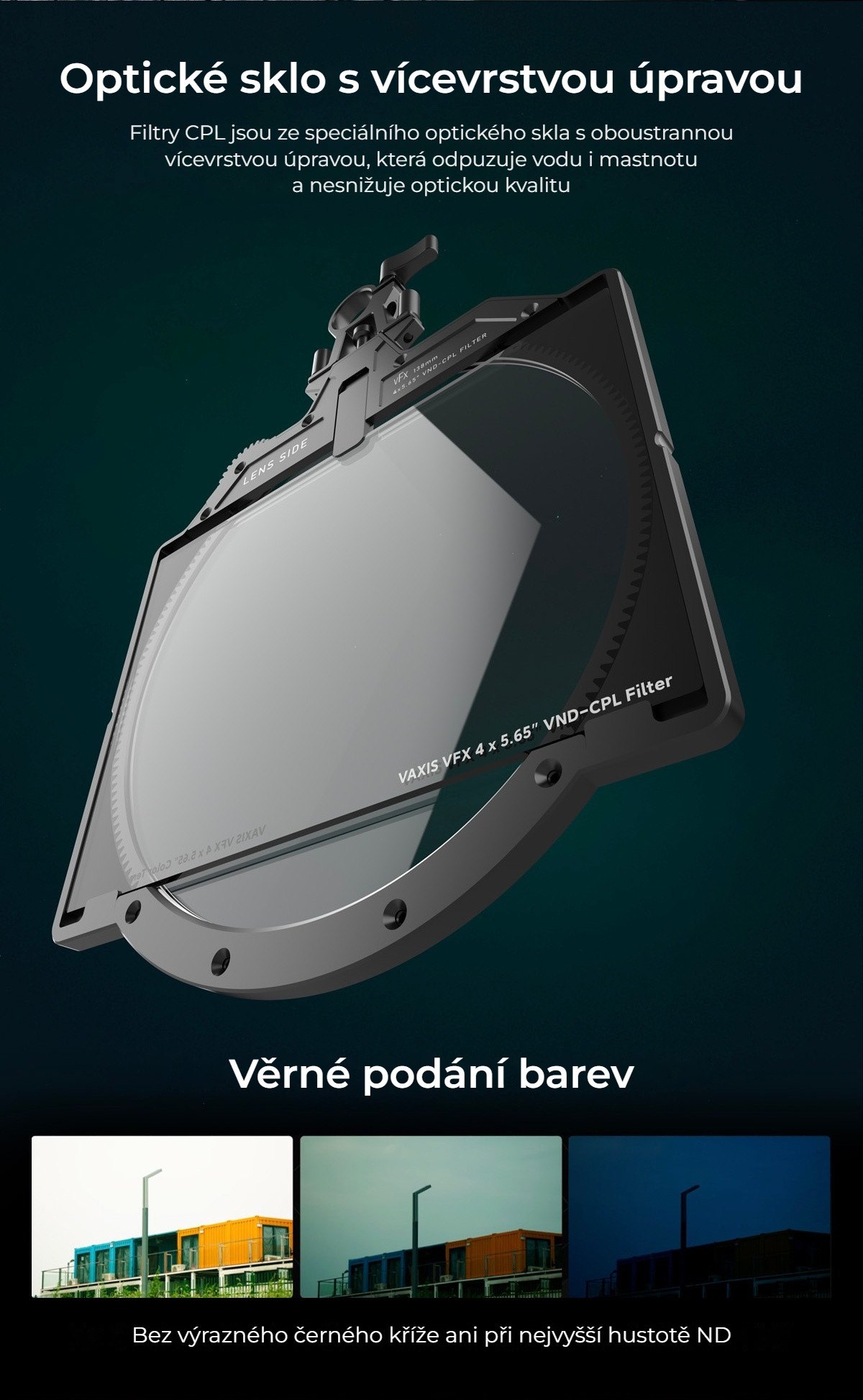 Optické sklo a věrné barvy