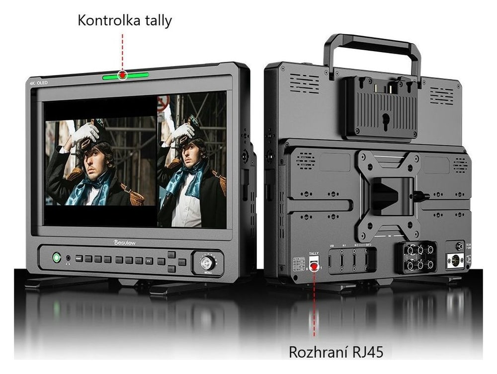 Desview OL14 – Kontrolka tally