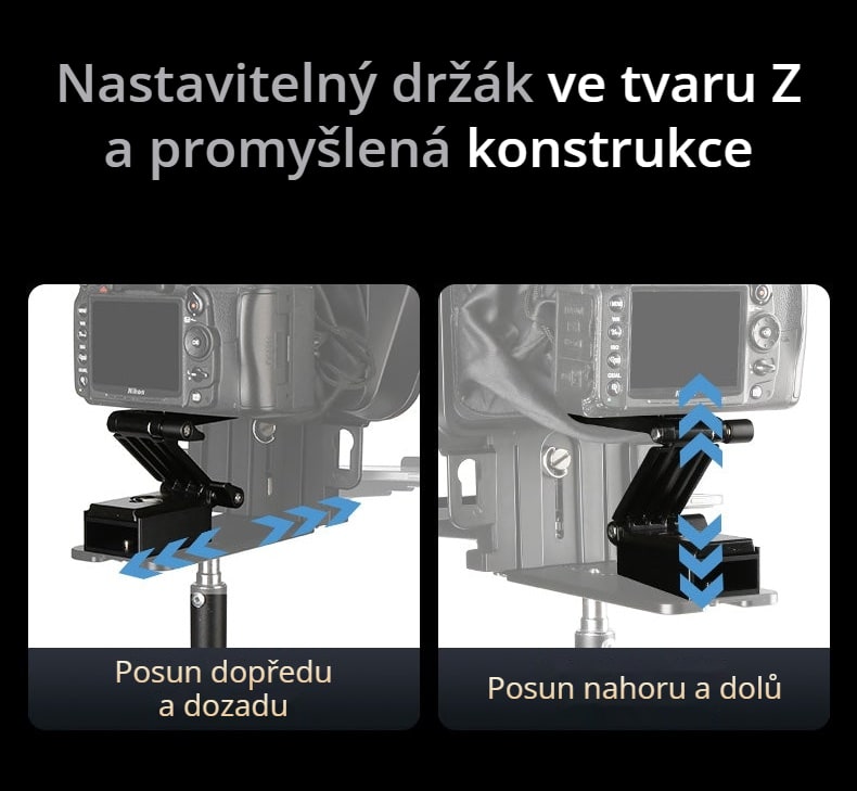 Držák ve tvaru Z