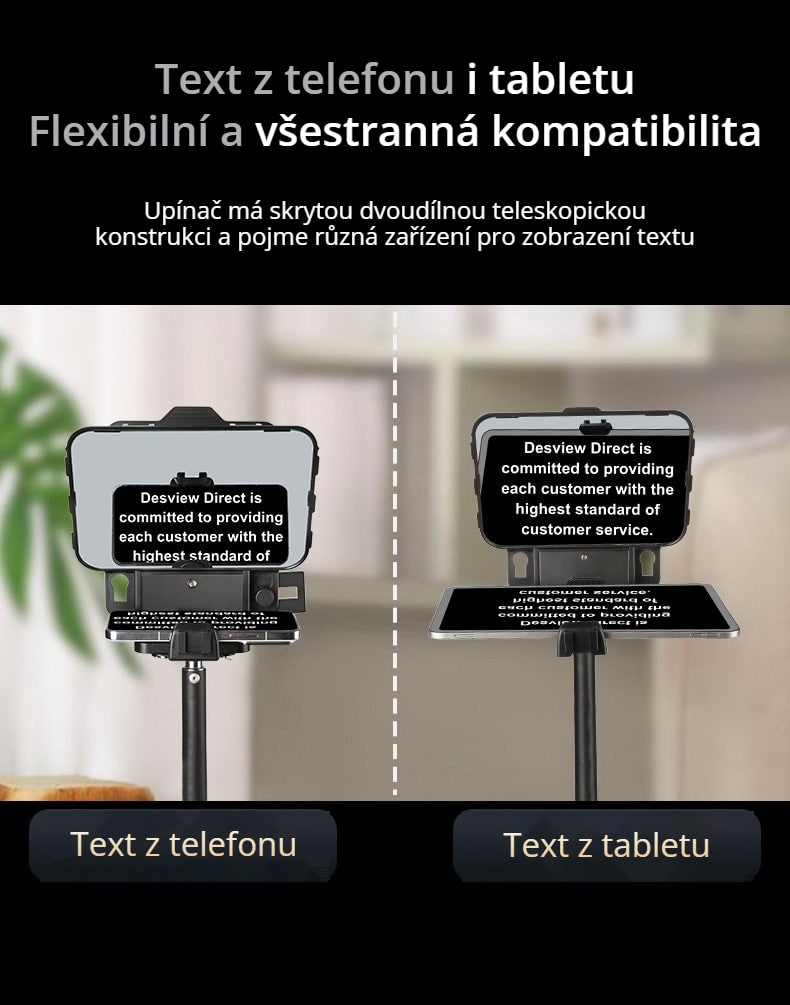 Text z telefonu nebo tabletu