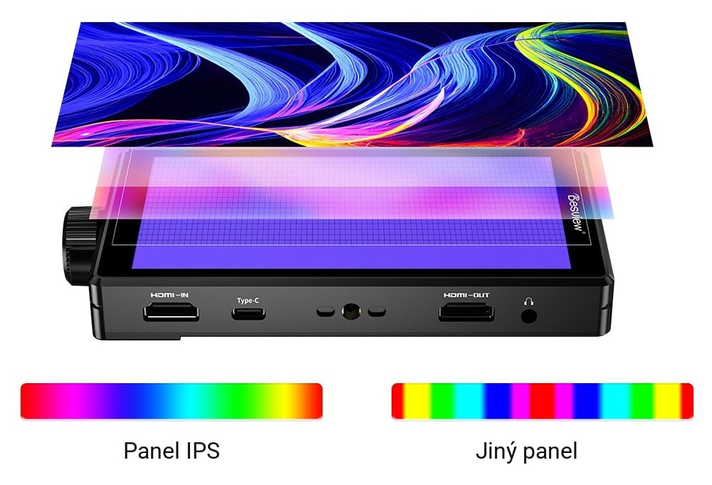 Full HD IPS displej s věrnými barvami