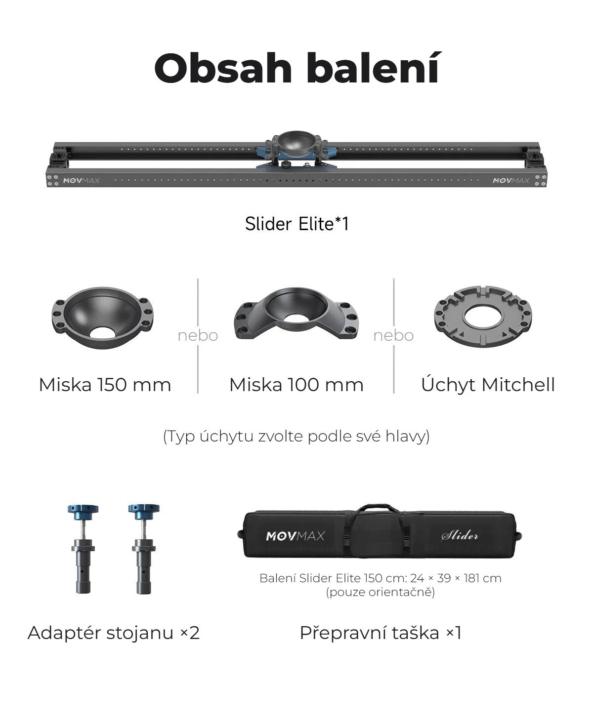 Obsah balení