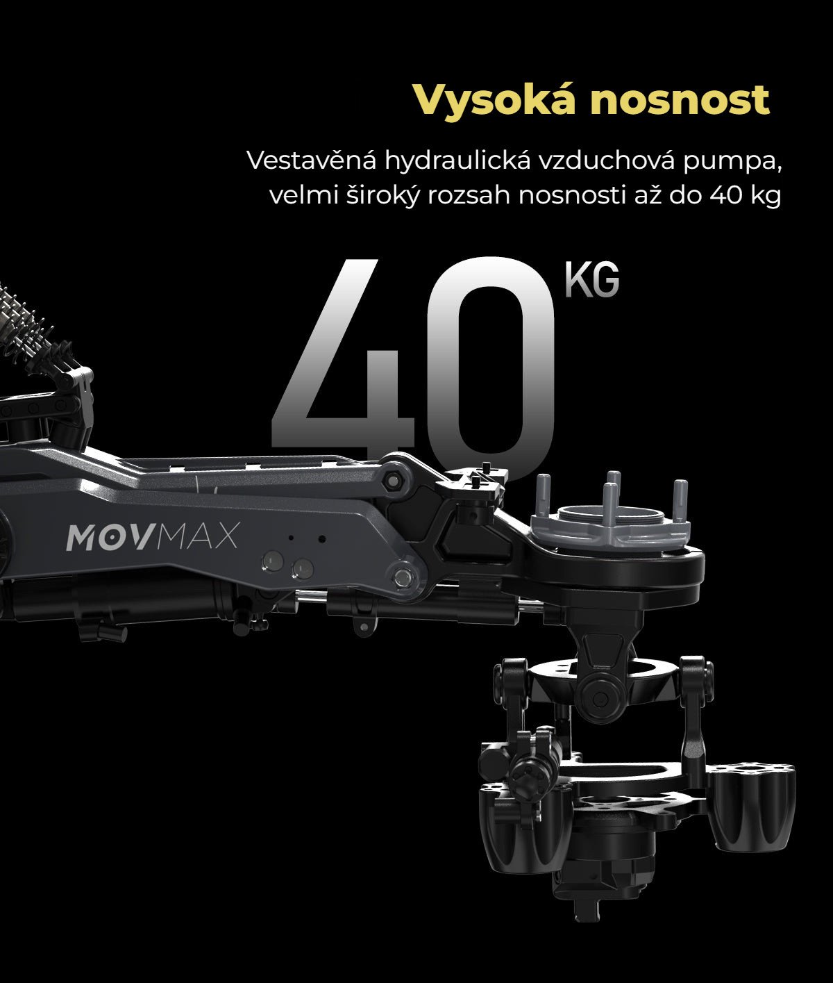 Nosnost až 40 kg