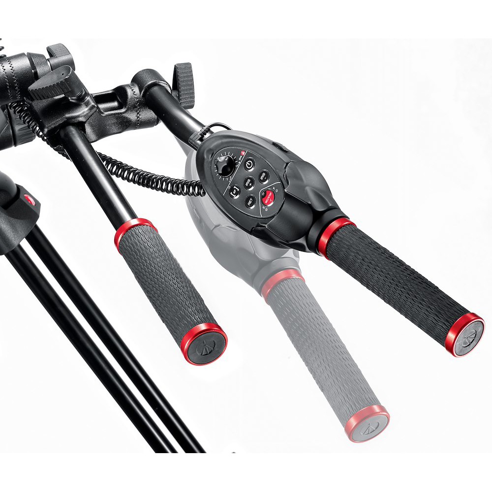 Manfrotto MVR901EPLA při použití na videohlavě