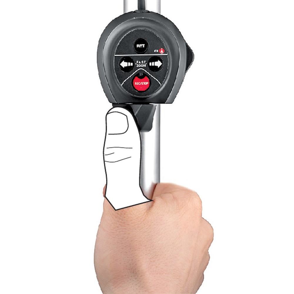 Ovládací prvky Manfrotto MVR901ECEX
