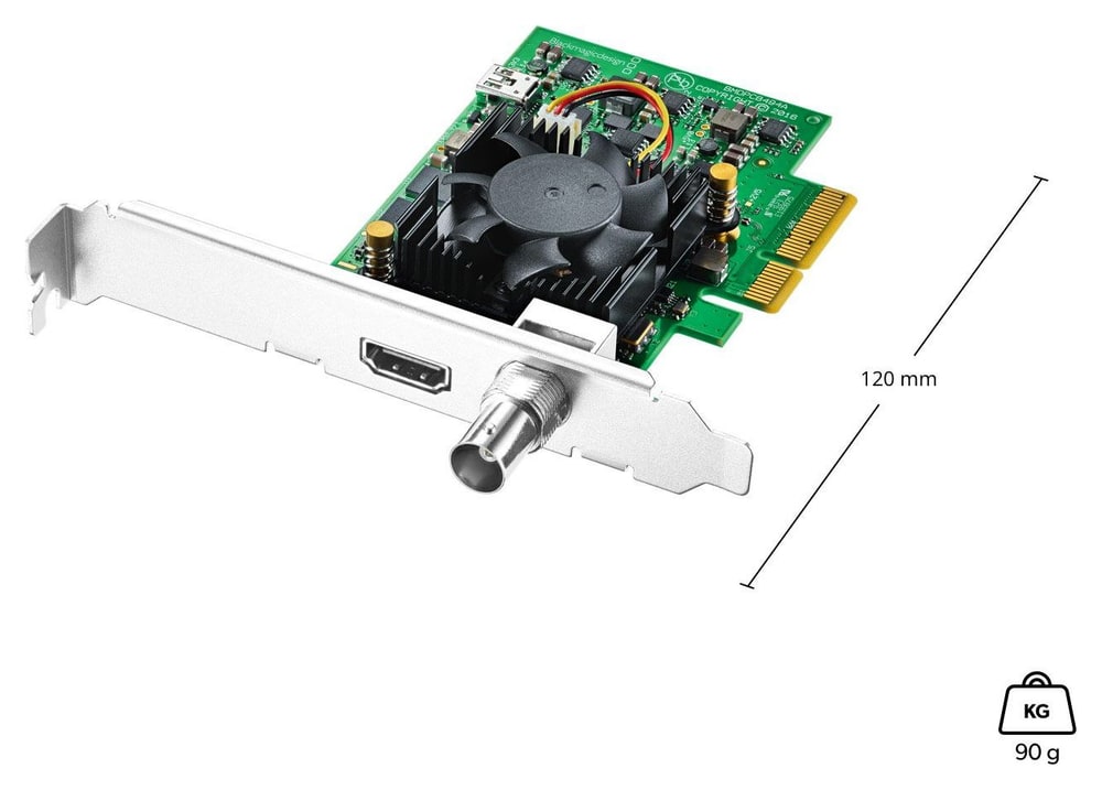DeckLink Mini Monitor 4K – Nízký profil, dva rámečky