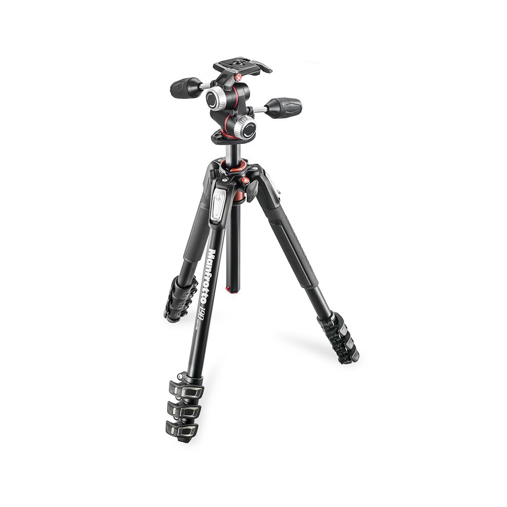 Manfrotto MK190XPRO4-3W čtyřsekční hliníkový stativ s 3cestnou hlavou XPRO