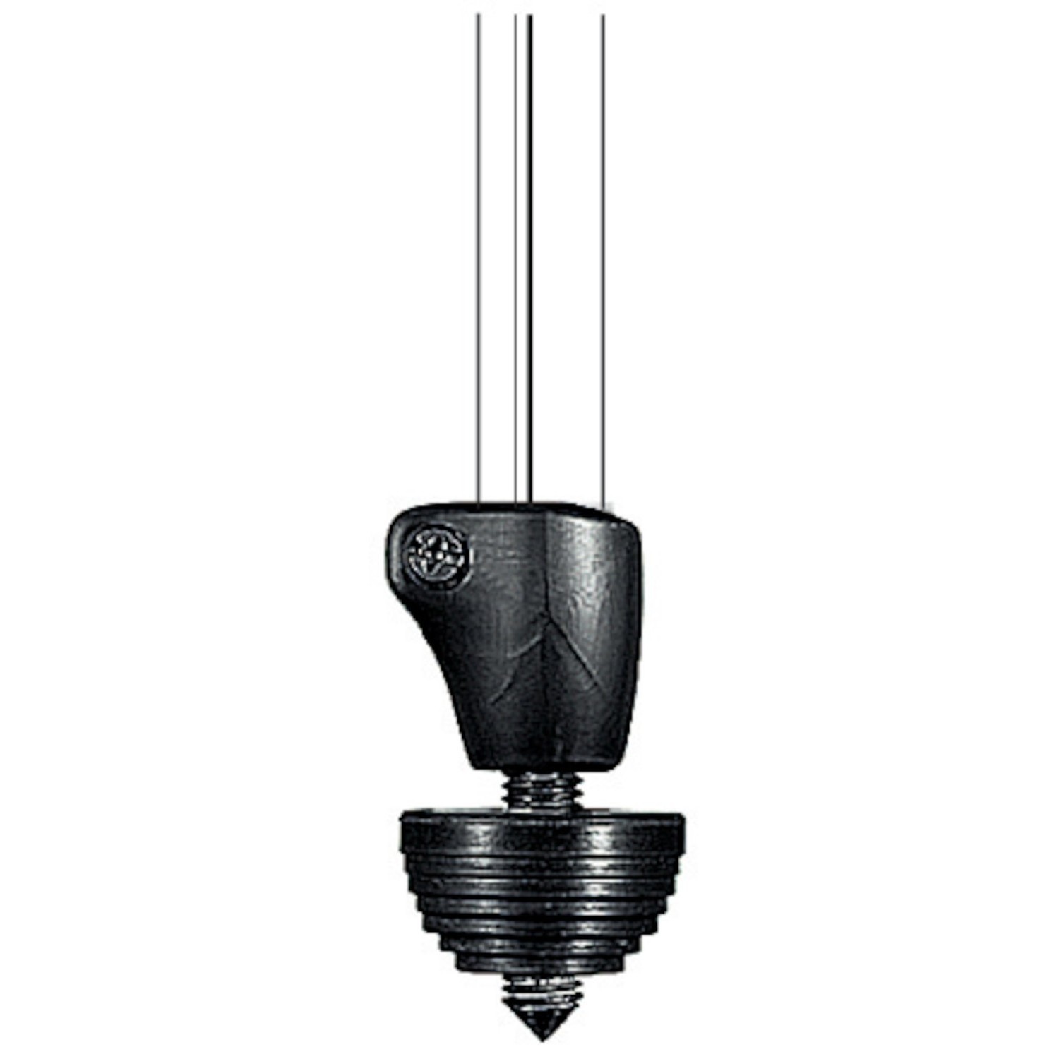 Manfrotto 695SP2 – gumová patka s kovovým hrotem, ilustrace nasazení