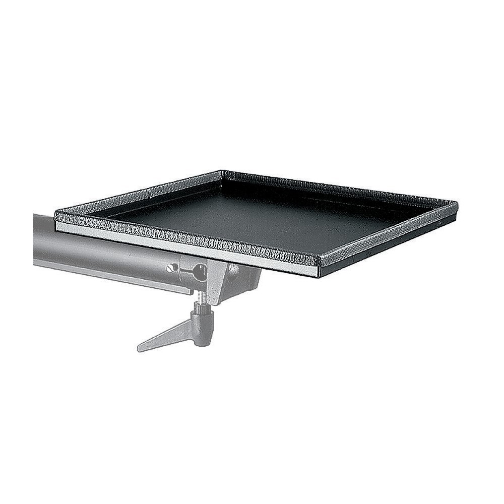 Manfrotto 844 odkládací polička 29 × 29 cm upevněná na rameni studiového stativu