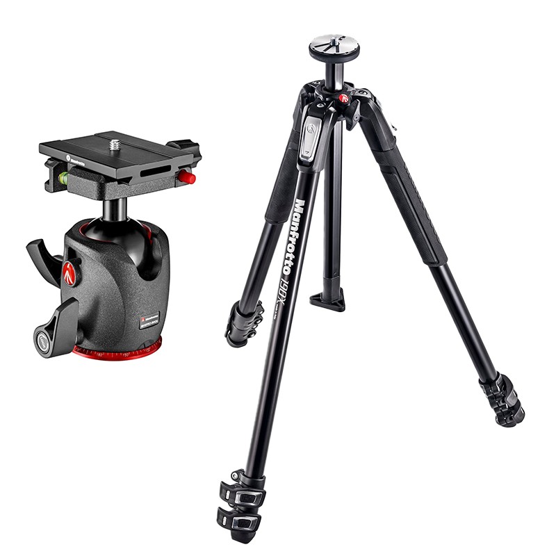 Manfrotto MT190X3-BDL – hliníkový stativ 190X s kulovou hlavou XPRO Q6