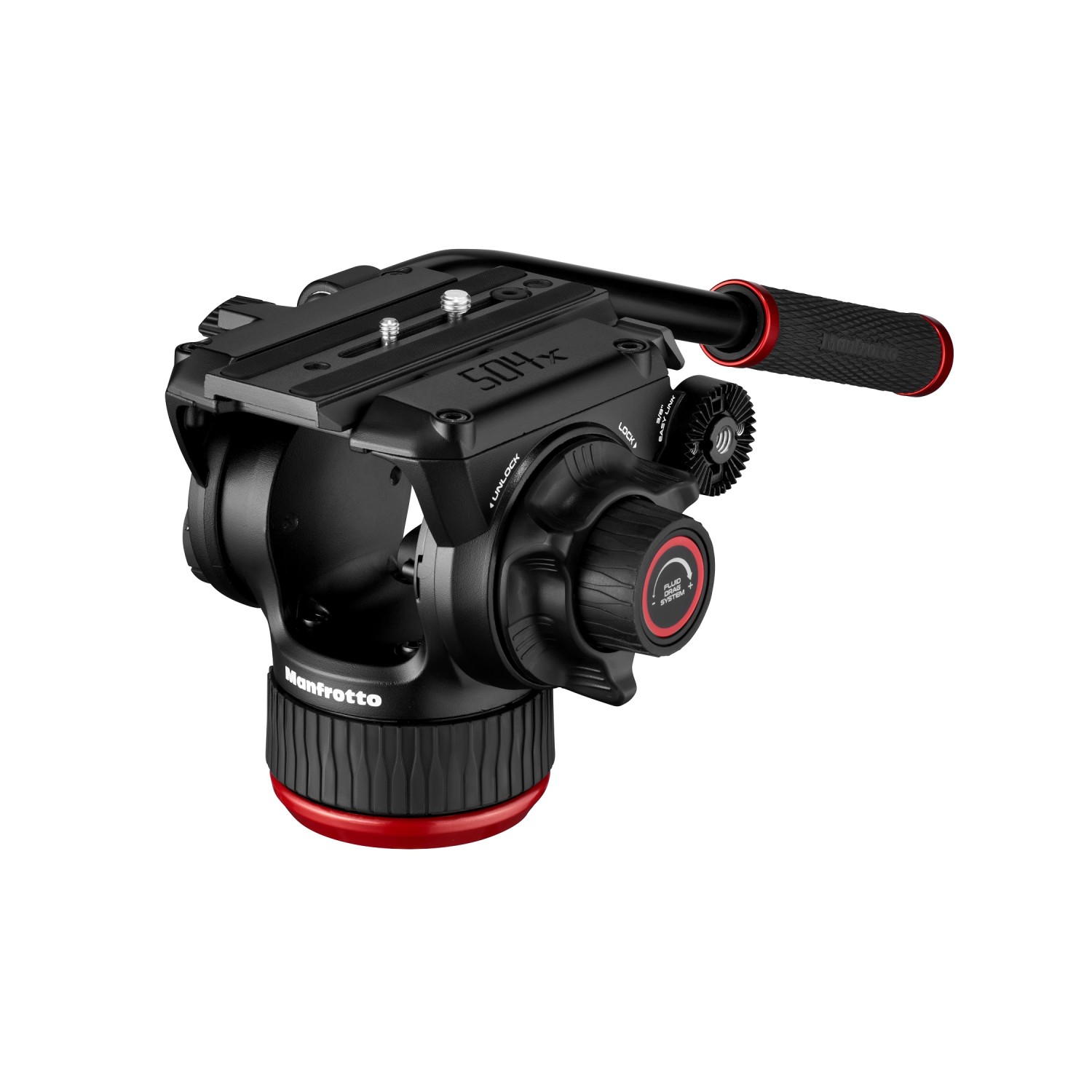 Detail fluidní videohlavy Manfrotto 504X