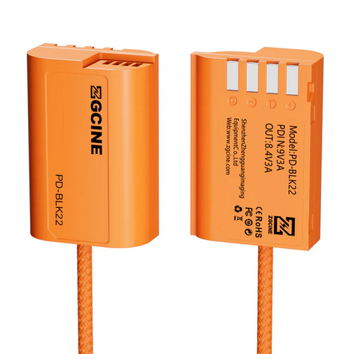DMW-BLK22 dummy battery detail