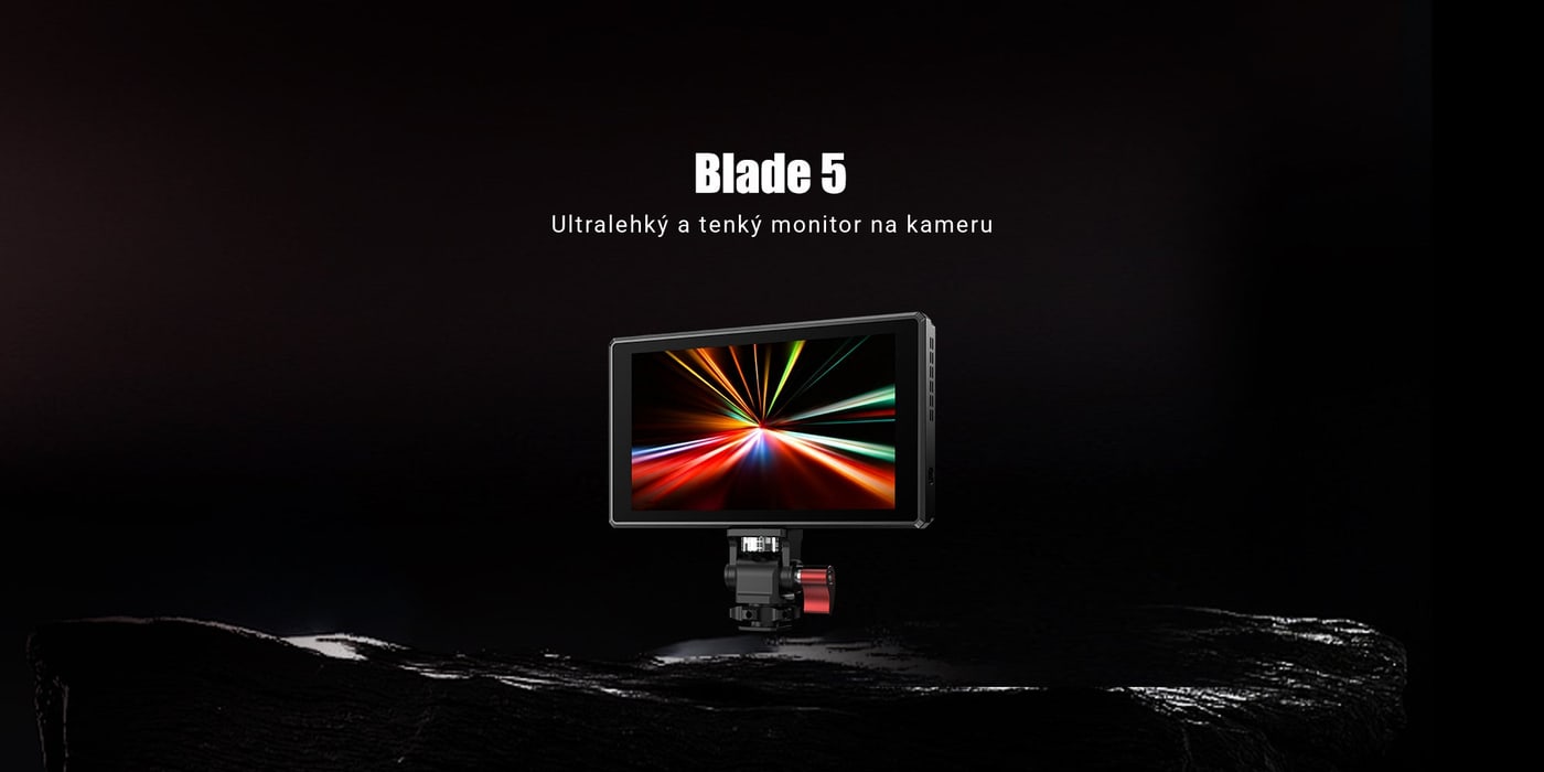 Desview Blade 5 – ultralehký a tenký monitor na kameru