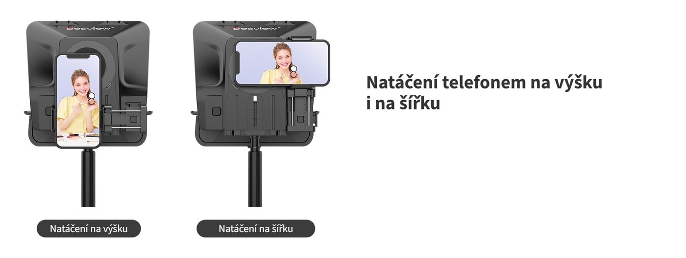 Telefon na výšku i na šířku