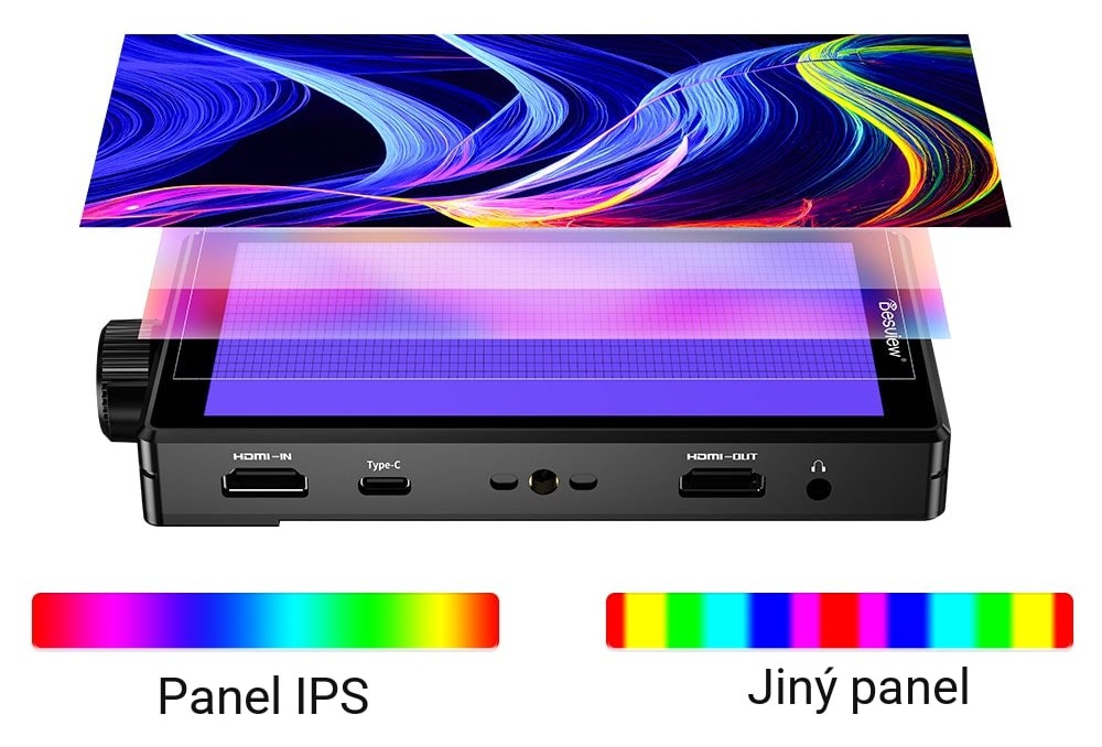 Full HD IPS displej s věrnými barvami