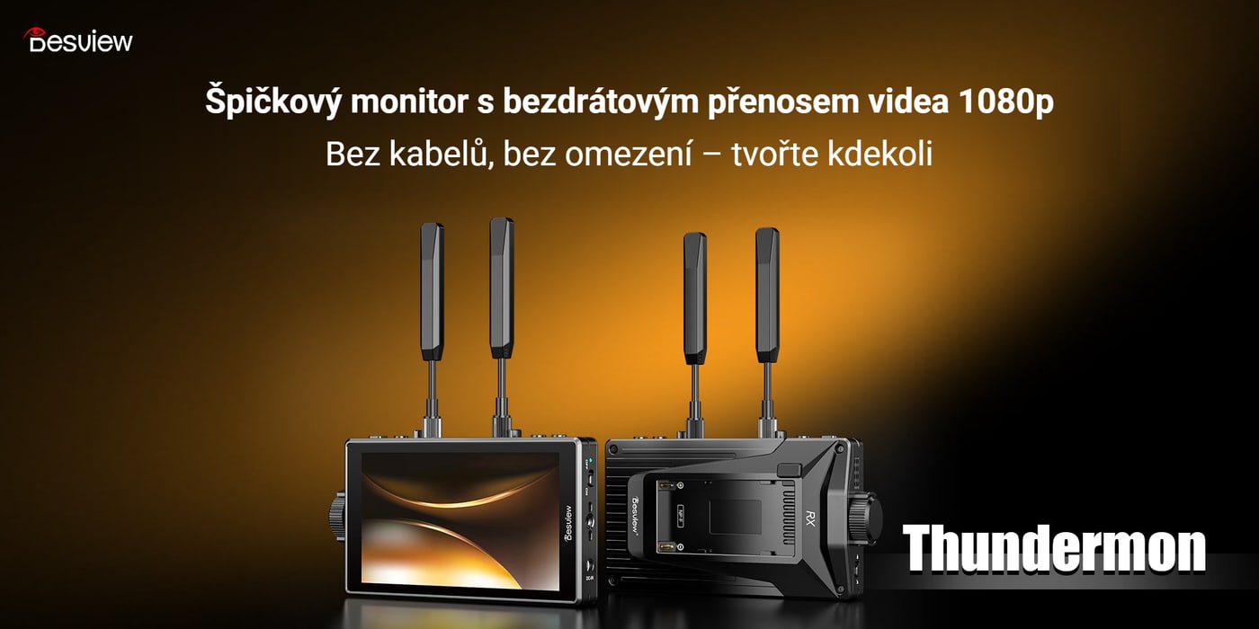 Desview Thundermon – monitor s bezdrátovým přenosem videa 1080p