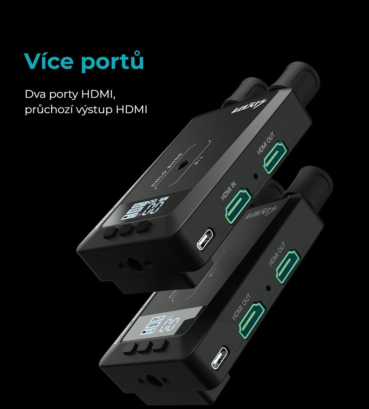 Více portů