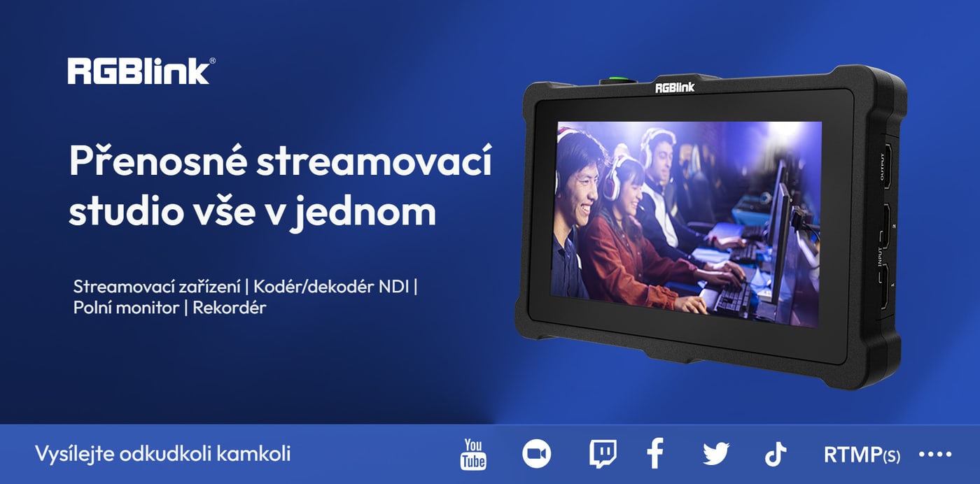 Přenosné studio vše v jednom