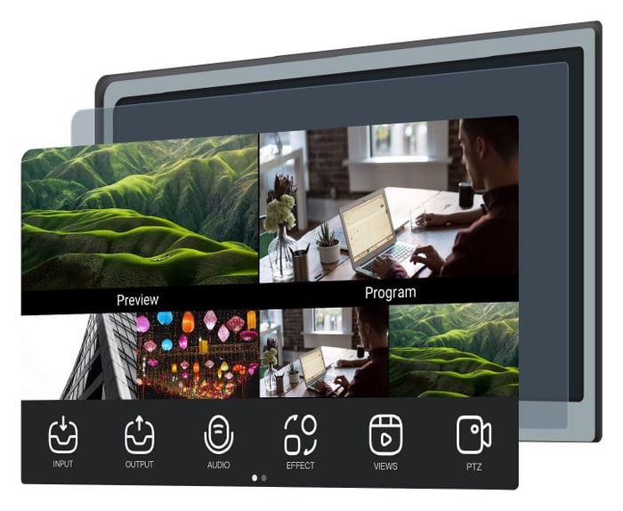 Náhled, program a multiview