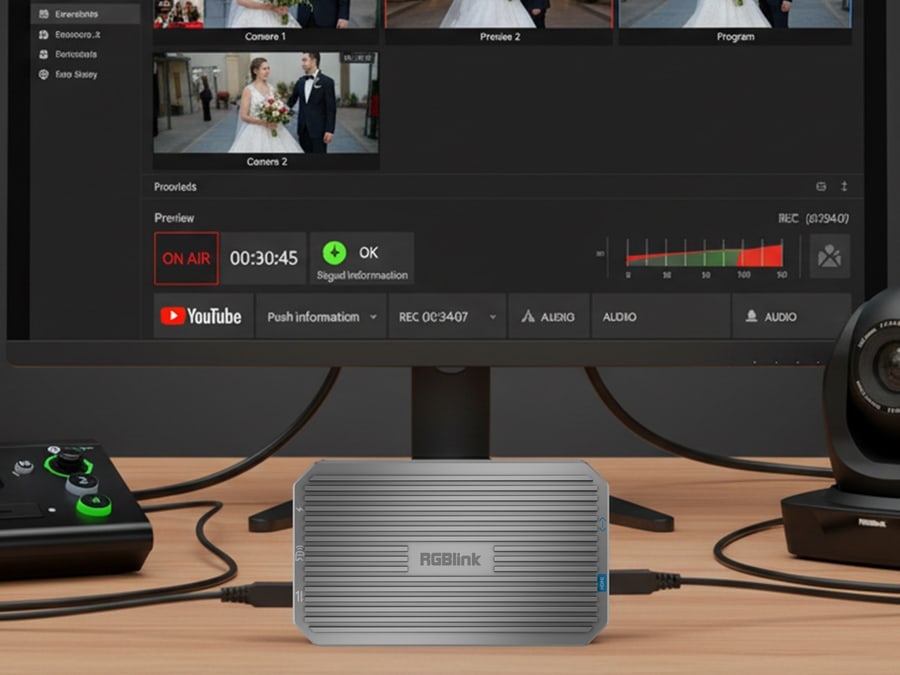Streamy NDI, RTSP a RTMP na HDMI