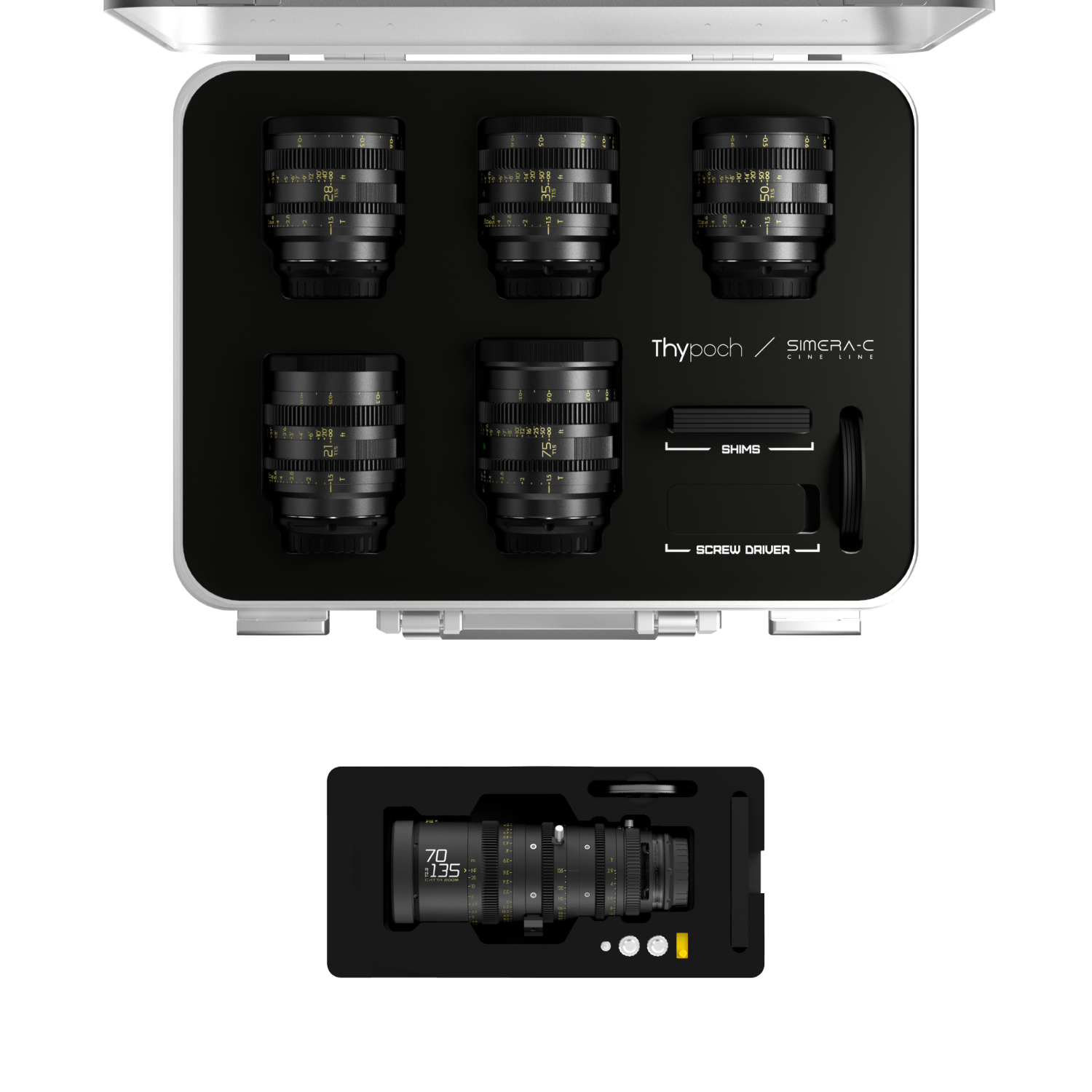 Thypoch Simera-C and DZOFILM Catta Zoom kit