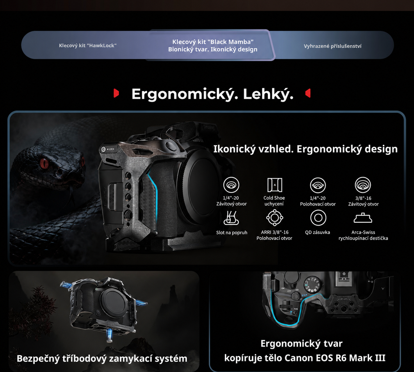 SmallRig Canon R6 family – 6/8