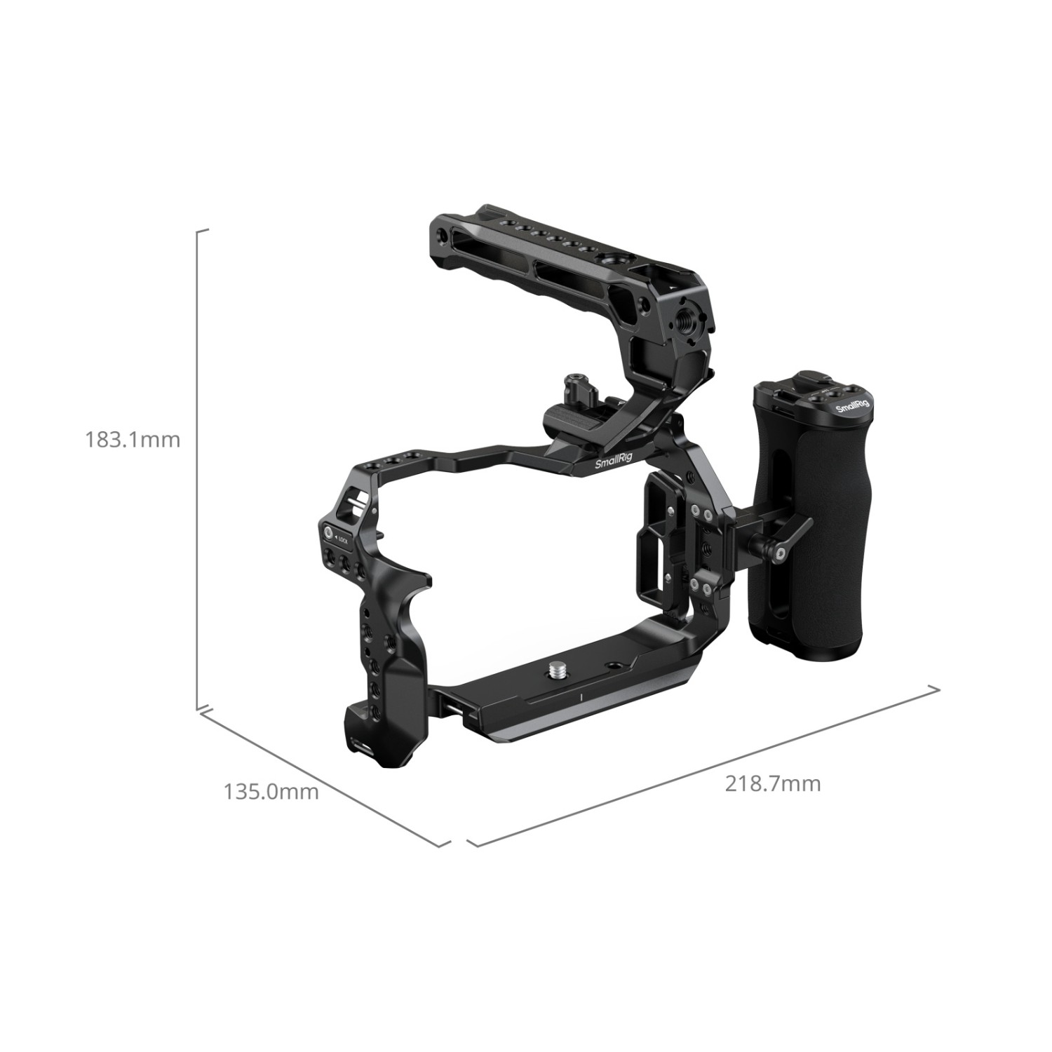 Detail klece SmallRig 5956 s upevňovacími body