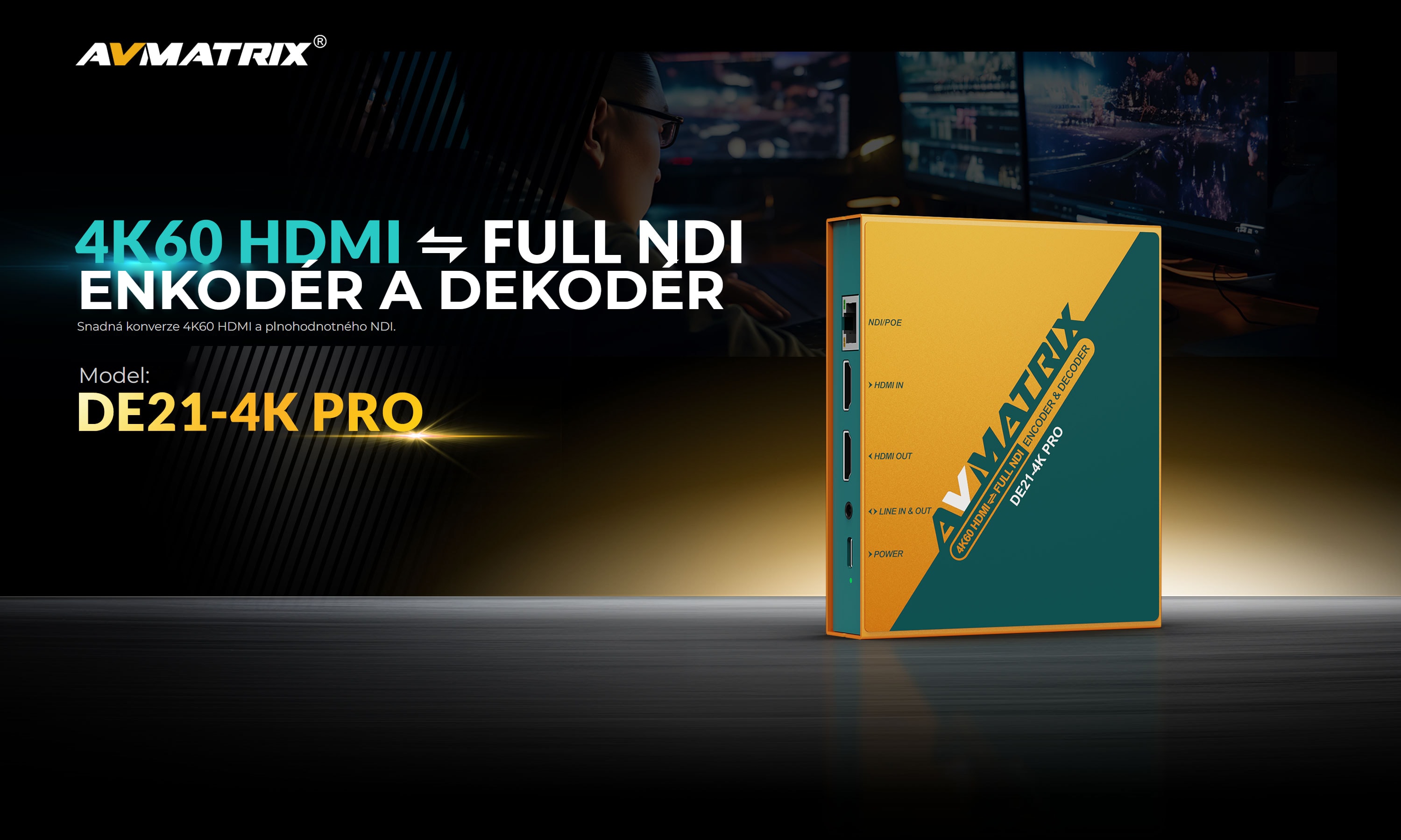 AVMatrix DE21-4K PRO