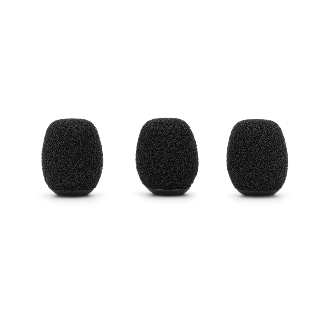 Set of three foam windshields for RØDE Lavalier, Lavalier GO and RØDELink LAV microphones.