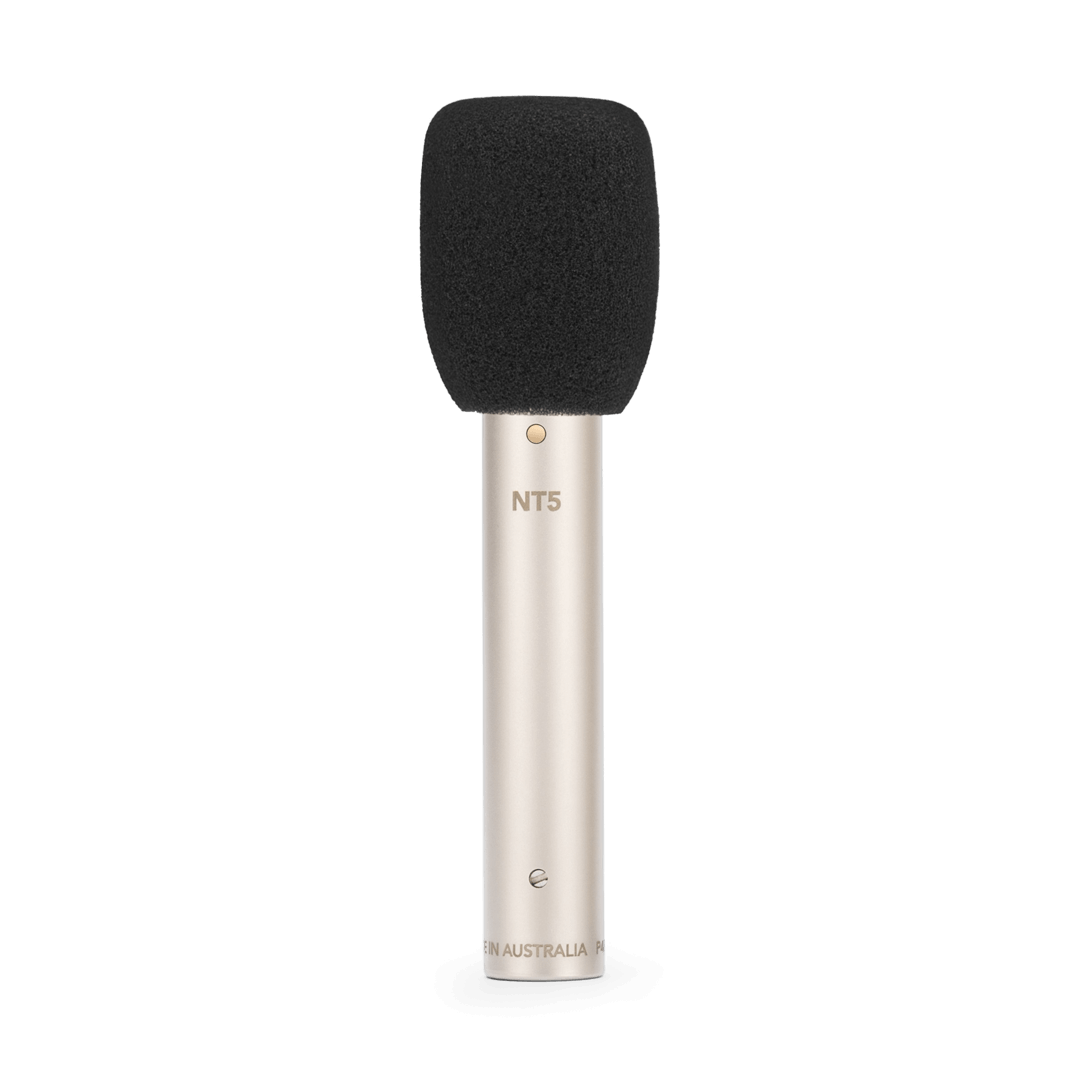 High-quality foam windshield for RØDE small-diaphragm microphones with 20–27 mm capsules.