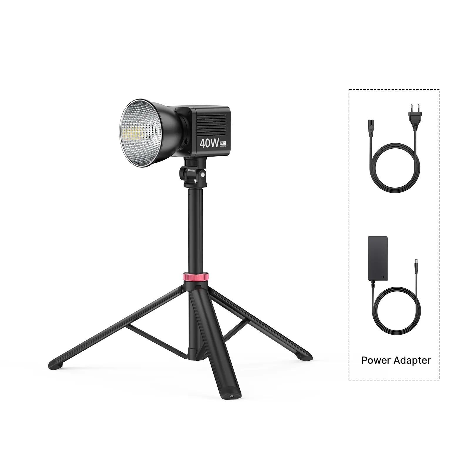 Ulanzi L023 40W Pro při použití s difuzním nástavcem