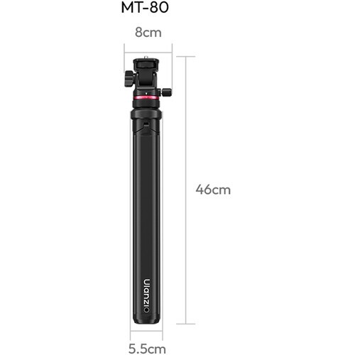 Široká základna stativu Ulanzi MT-80