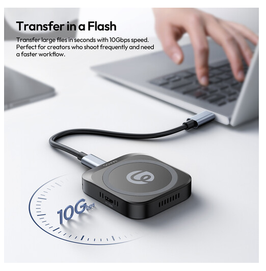 Porty USB-C boxu Ulanzi MA55