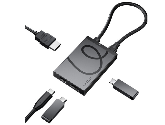 Porty USB-C a HDMI hubu Ulanzi H1