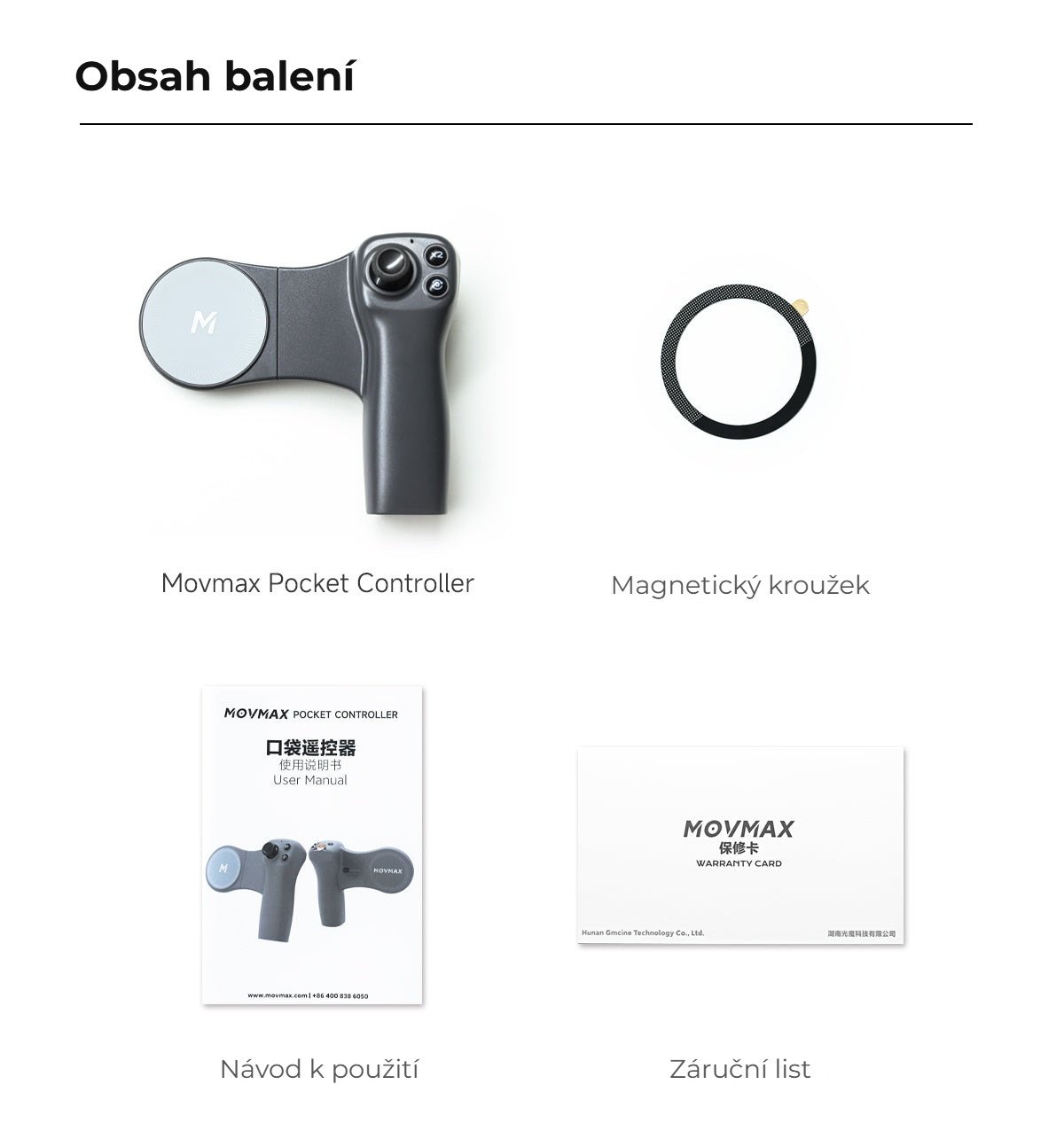 Obsah balení