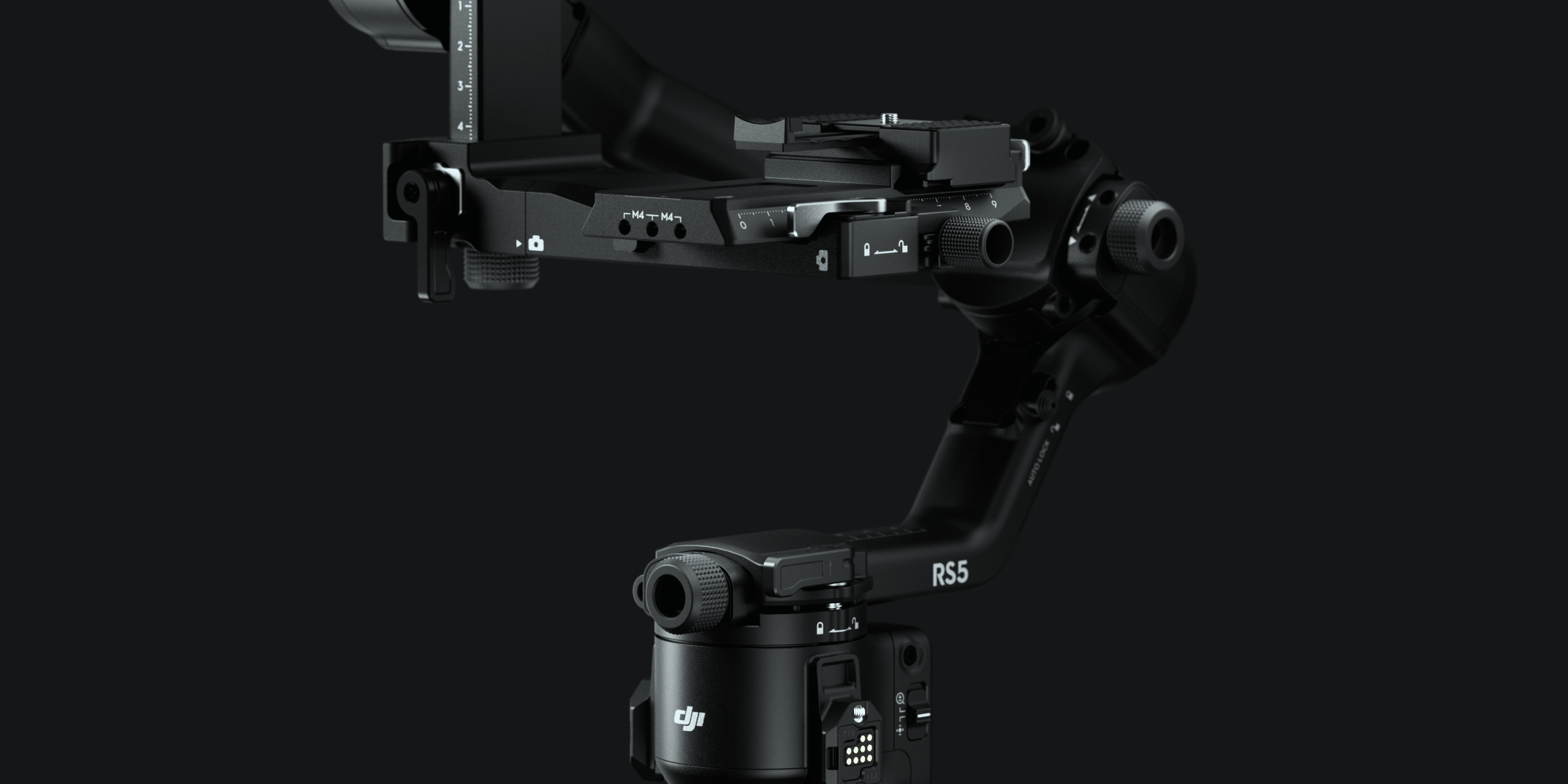 DJI RS 5 – Plynulé a přesné vyvažování