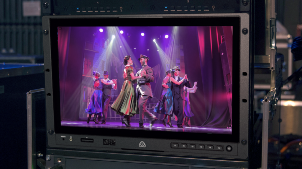 Atomos Shogun AV-19 in a control room