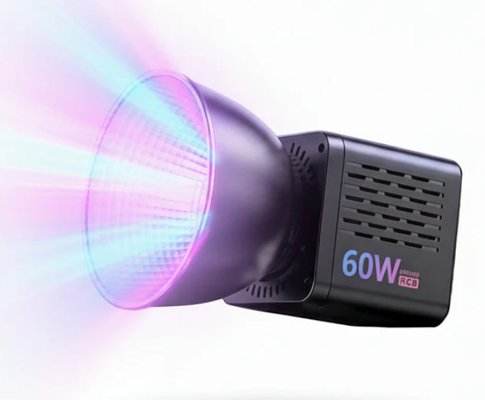 Ulanzi C60RGB 60W Bi-Color Video Light EU Plug