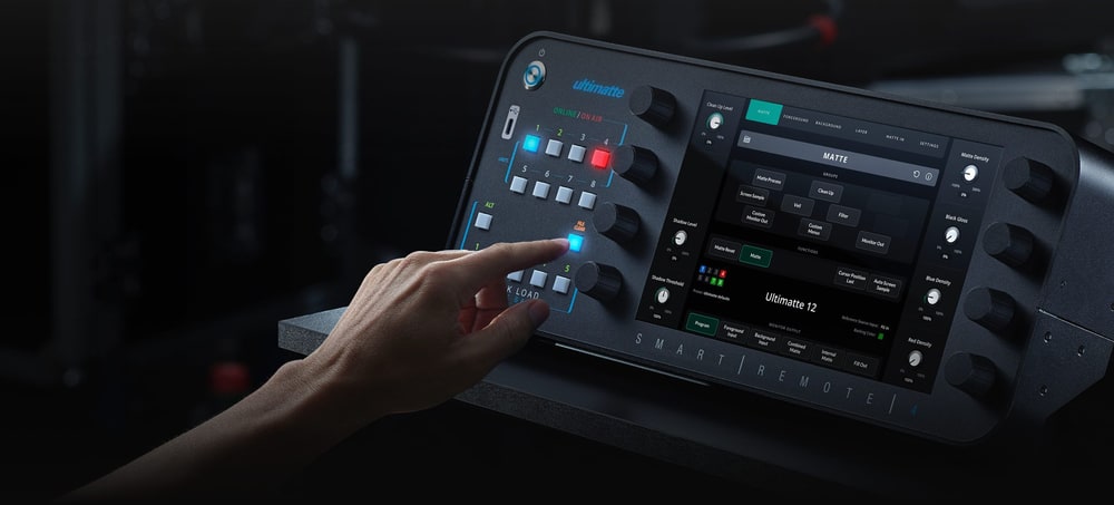 Ultimatte Smart Remote 4 G2 – Přepínání jednotek a presety