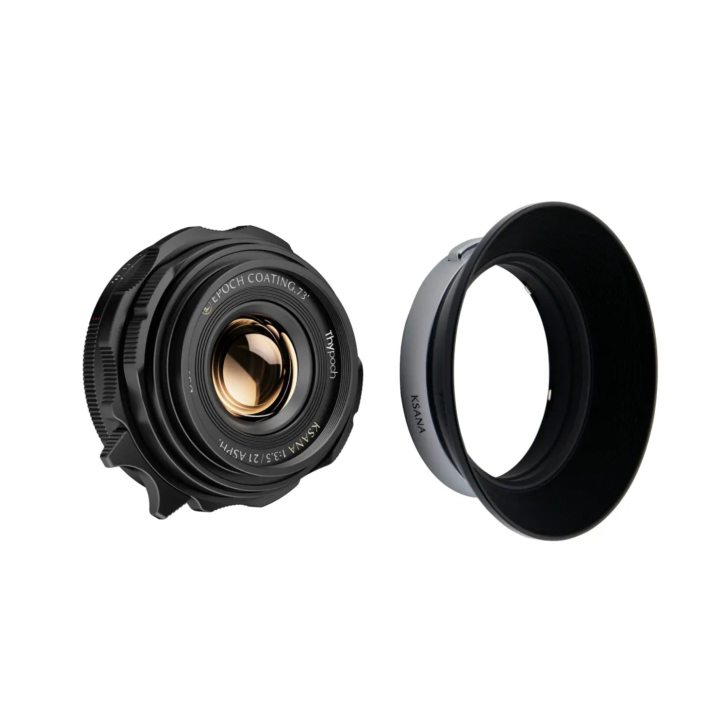 Thypoch Ksana 21mm f/3.5 ASPH. for Leica M with Lens Hood – Black