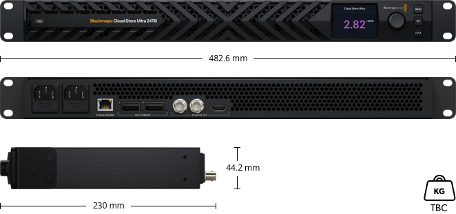 Blackmagic Cloud Store Ultra 24TB
