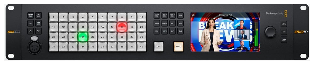 ATEM Monitoring Rack Panel 40 – Ovládání přepínače z racku