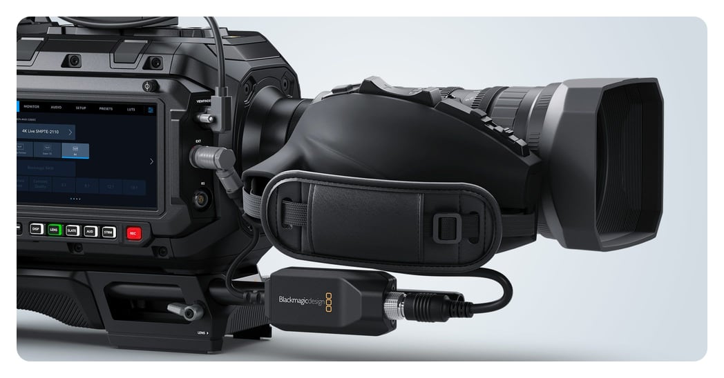 Blackmagic URSA Cine B4 Adapter Cable – Propojení kamery a objektivu