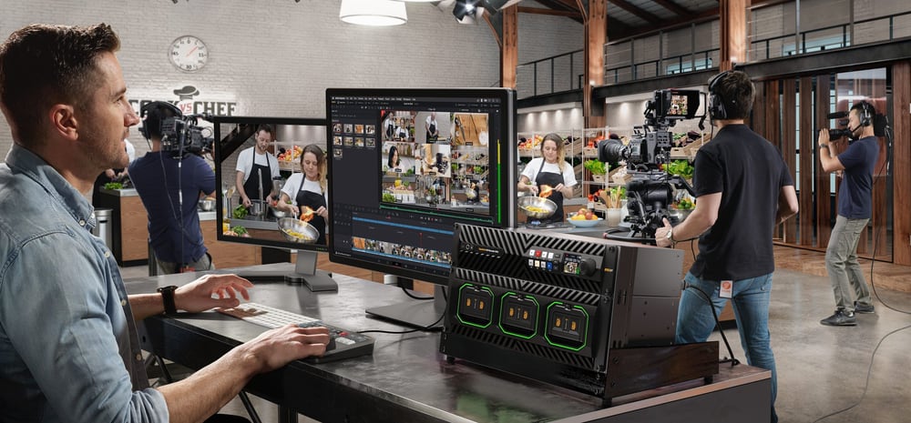 Blackmagic Design Media Dock Ultra – Pro živý přenos a replay